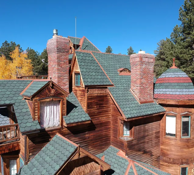 Core Roofing Systems inspector documenting roof condition in Denver