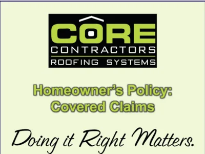 Homeowners Policy CE course