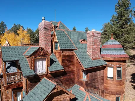 Roof completed by Core Roofing — Colorado Roofing Association 2020 Job of the Year